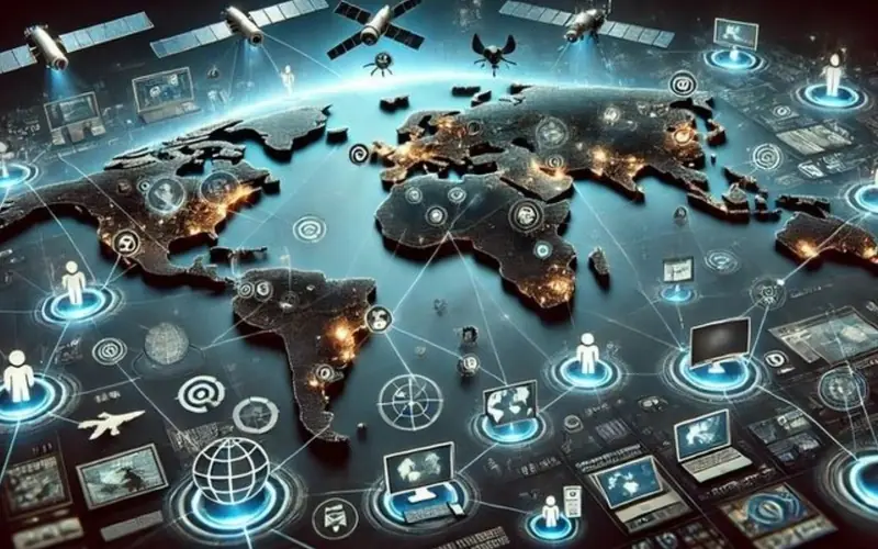 everything is connected with the internet